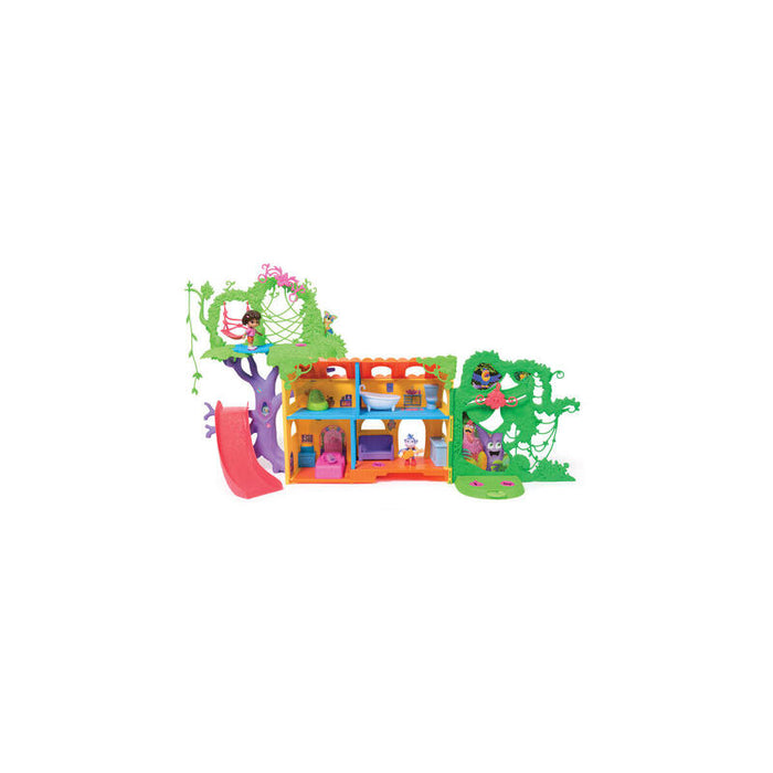 Spin Master Dora - Juego Casita Selva Tropical, Construcción De Juegos 6073669