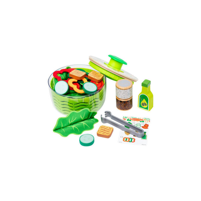 Spin Master Melissa & Doug - Juego De Ensalada Giratoria, Cocina De Juguete 6075169