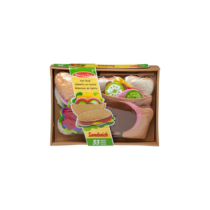 Spin Master Melissa & Doug - Juego De Sándwiches, Cocina De Juguete 6073543
