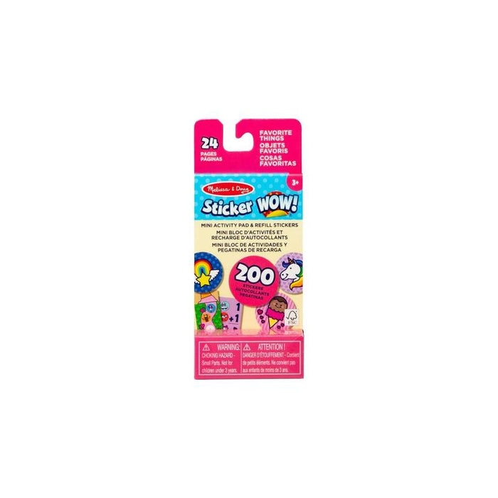 Spinmaster Melissa & Doug - Sticker Wow! Nachfüllset Lieblingssachen 6075134