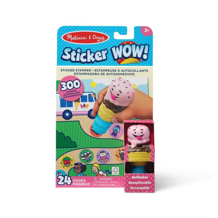 Spinmaster Spin Master Sticker Wow! Eiscreme Sticker-Stempelset 6075131