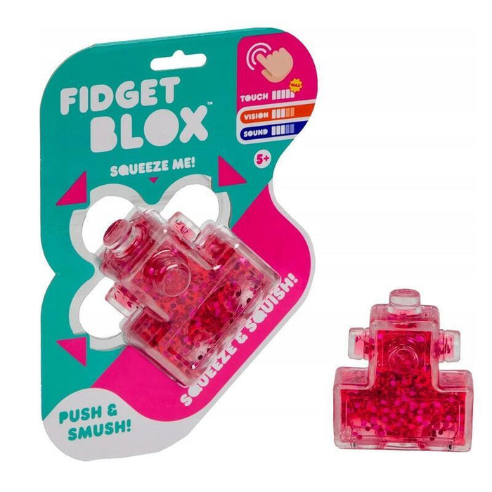 Spinner Fidget Blox Squeeze Me Czerwony