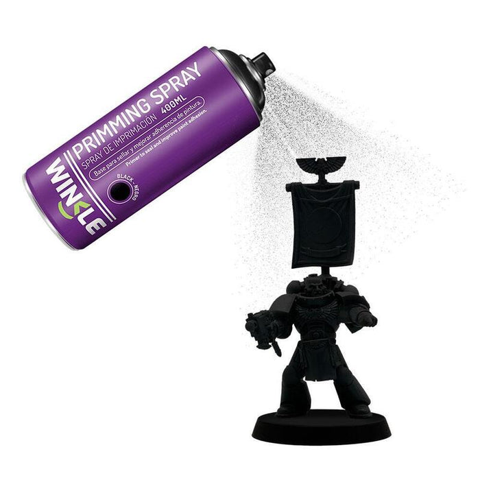Spray Imprimacion Winkle Negro 400ml Impresora 3d
