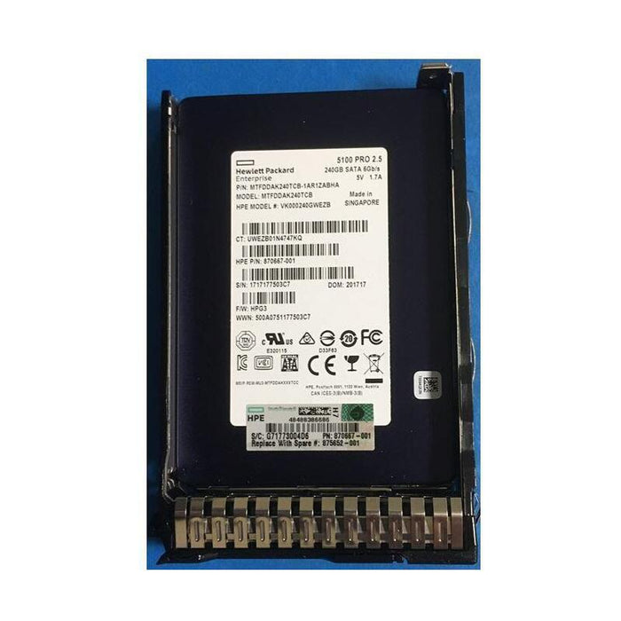 Ssd 240gb Sff Sata Ri Ds Sc