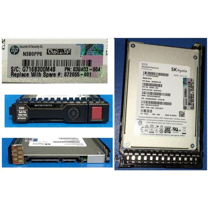 Ssd 960gb 6g Sff Sata Ri-1 Sc - Warranty: 36m