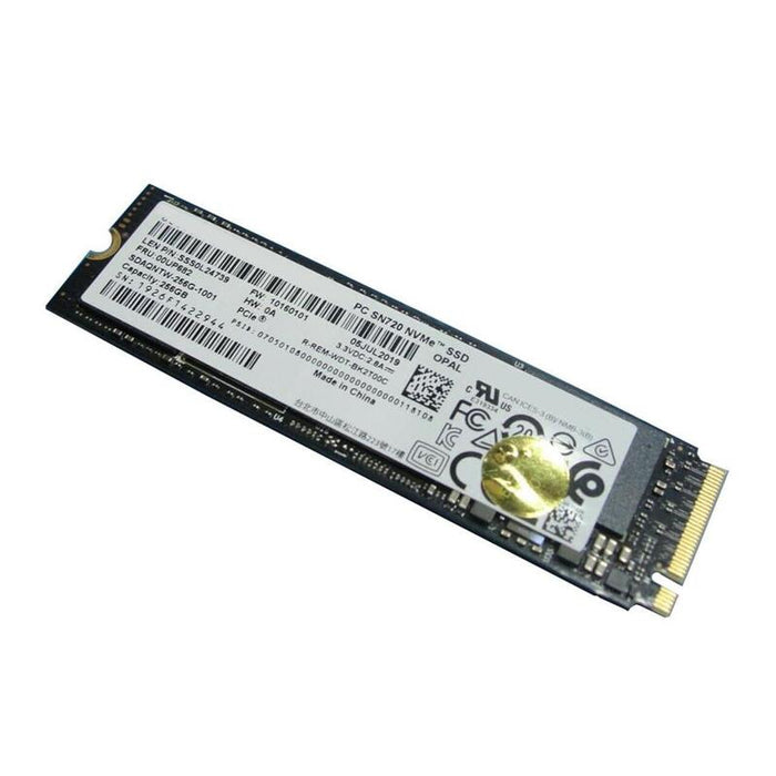 Ssd M.2 Pcie Nvme Fru Ssd  256gb Rohs Wd M.2-2280 Sn720