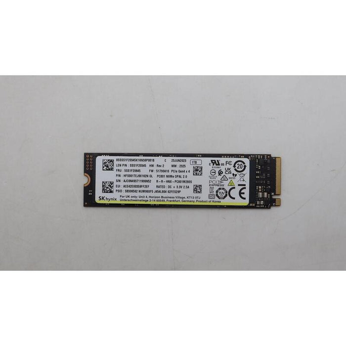 Ssd_asm - 1t,M.2,2280,Pcie4x4,Skh,Op - Warranty: 3m