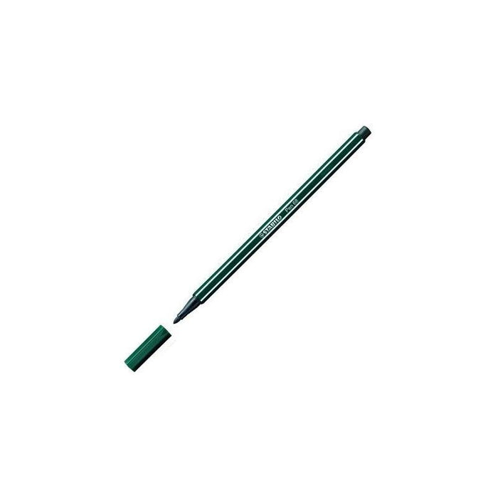 Stabilo Pen 68 Rotulador Verde Tierra -10u-
