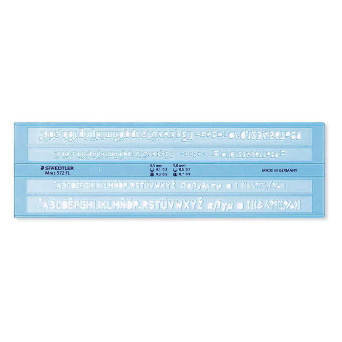 Staedtler Schriftschablone 3,5mm + 5mm