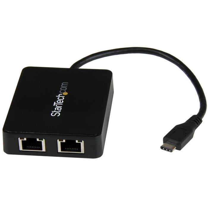Startech Adaptador De Red Usbc 2 Puertos Ethernet