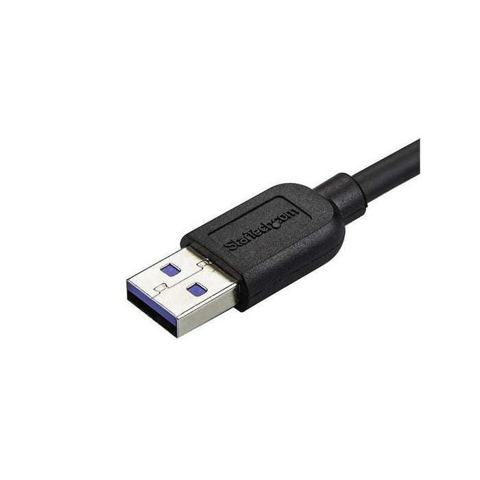 Startech Cable 0,5m Microusb3 Acodado Izquierdo