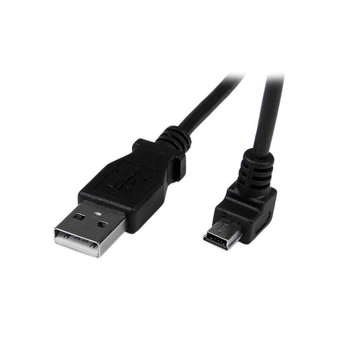 Startech Cable Usb A Mini Usb Acodado En Angulo Hacia Abajo 2m Negroâ Usbamb2md