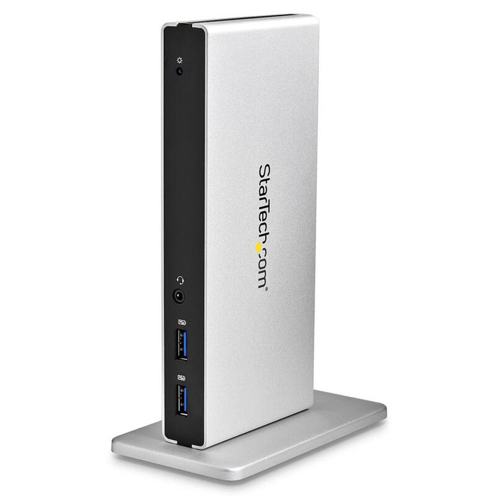 Startech Docking Station Usb 3.0 Para Dos Monitores Con Dvi Y Soporte Vertical