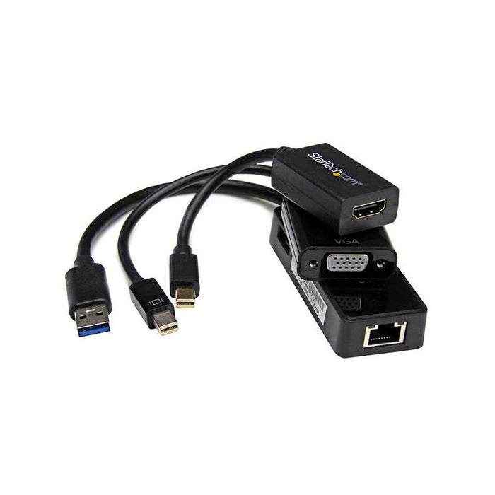 Startech Juego Adaptadores Hdmi, Vga Y Eth. Gigabi