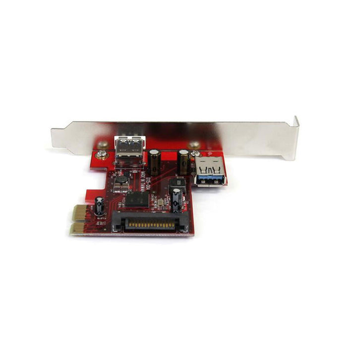 Startech Tarjeta Pci Express Usb 3.0 Superspeed De 2 Puertos Uasp 1 Int 1 Ext Pexusb3s11