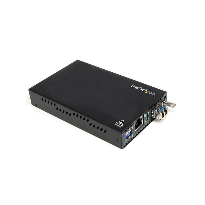 Startech.Com Conversor De Medios Gigabit Ethernet A Fibra Multi Modo Conector Lc - 1x Rj45 Hembra - 1x Lc Hembra - 550m 2 Años