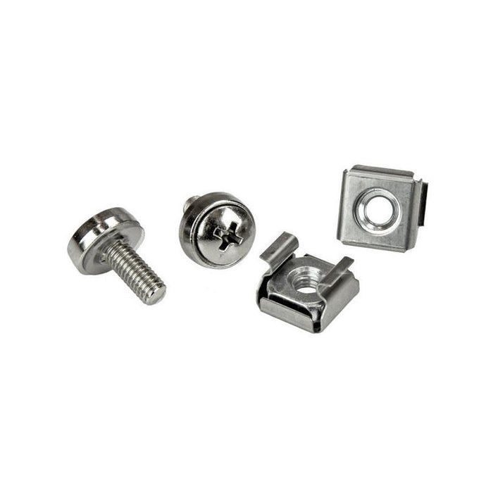 Startech.Com Paquete De 20 Tornillos M5 De 12mm Y Tuercas Jaula Para Armarios Rack - Con Herramienta De Instalación