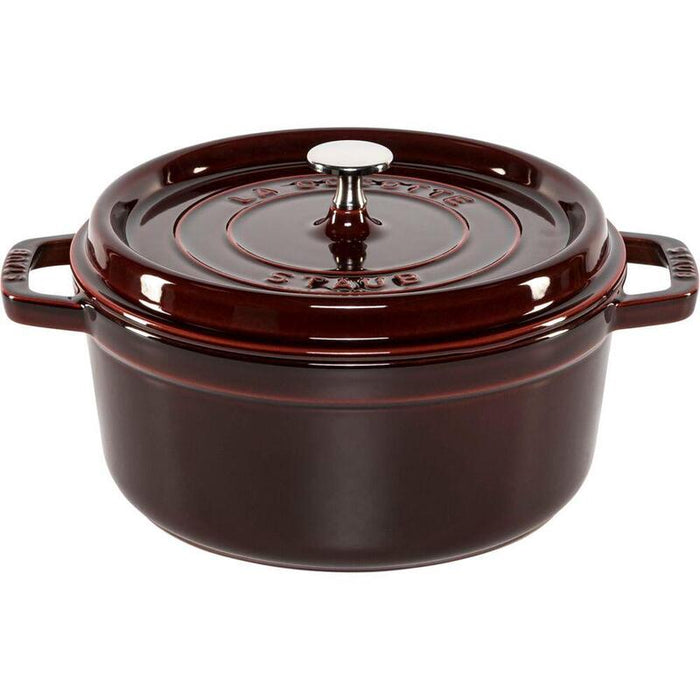 Staub La Cocotte 24cm Rund, Grenadine, Gusseisen