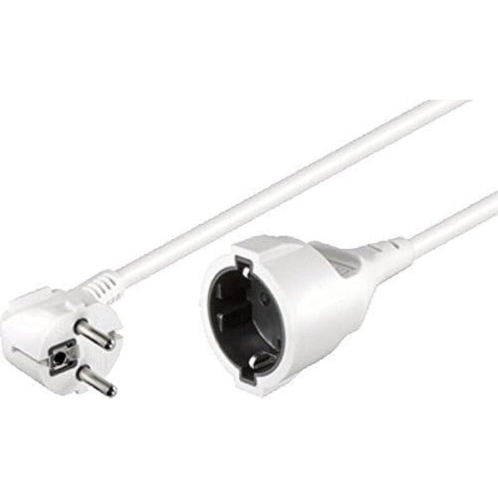 Stromcable Alargo 5 0m Blanco Schutzkontaktstecker>Schutzkontaktb.