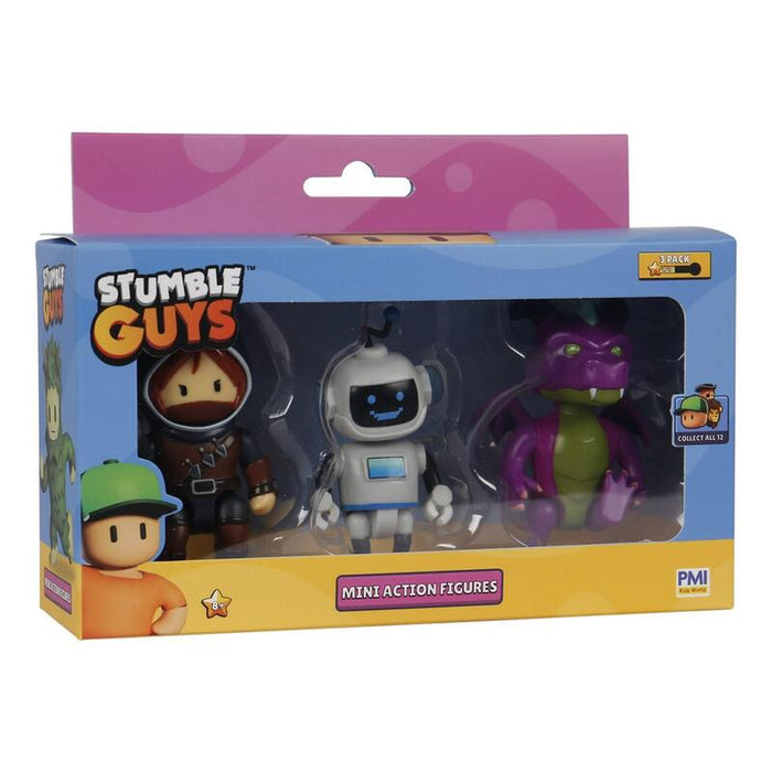 Stumble Guys S2 Mini Action Figures - 3 Pack Ver.A