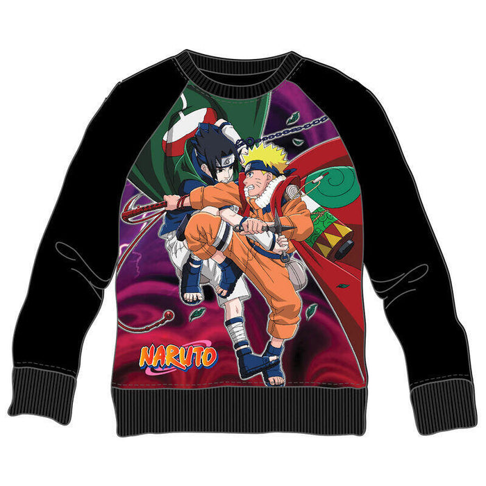 Sudadera Naruto Sasuke Fight Naruto Infantil Talla 4