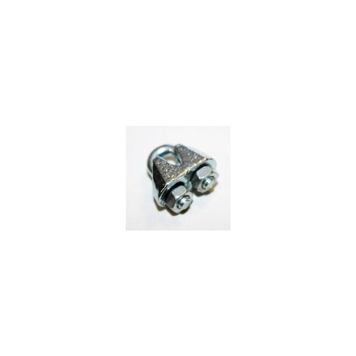 Sujeta Cables Recto Galvanizado Din 741 3 Mm.