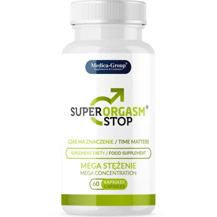 Super Orgasm Stop  Cápsulas Naturales Para El Control De La Eyaculación Y Mayor Resistencia Sexual