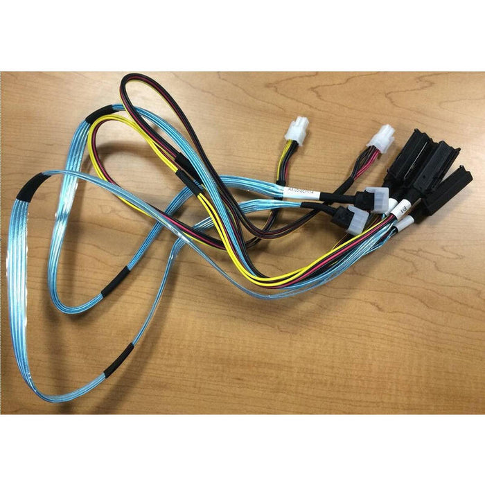 Supermicro 2x Mini-Sas Cable Auf 4 Sas 2 65cm Cbl-Sast-0675