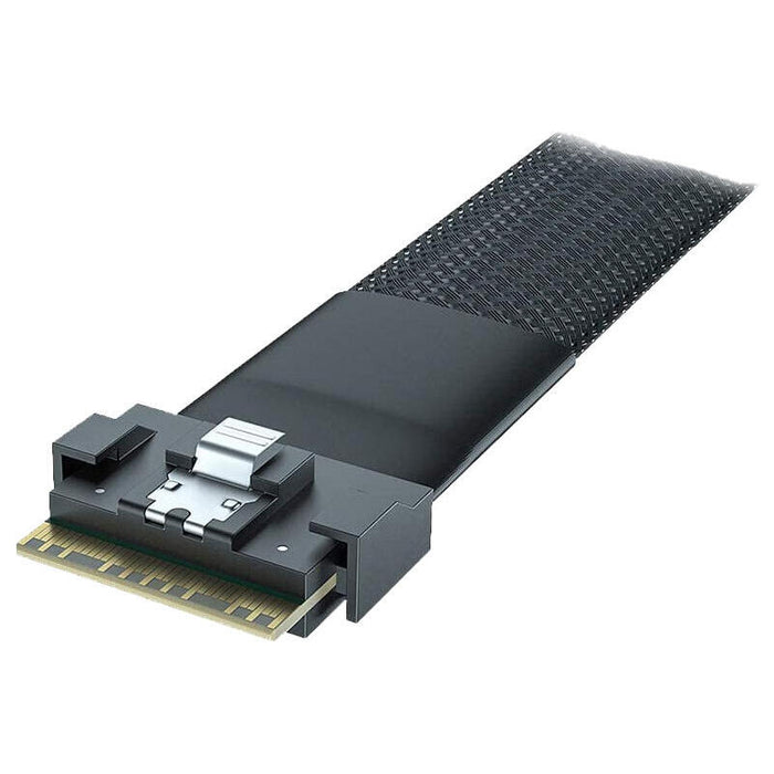 Supermicro Cable Cbl-Mcio-1226m5r Mcio X8 (Str) Auf Mcio X8 (Ra) 26cm