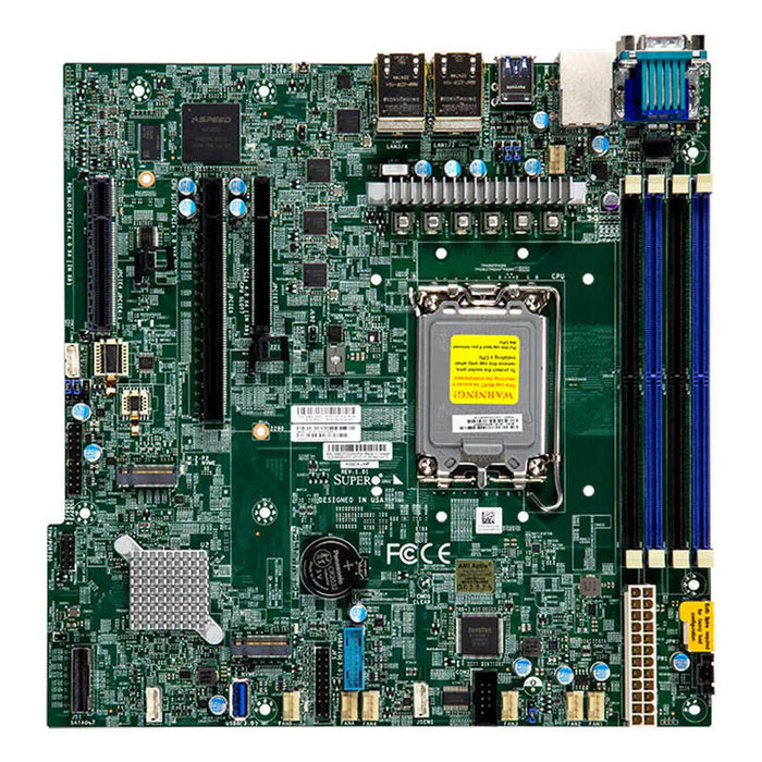 Supermicro Placa Base X13sch-Ln4f Micro-Atx Socket 1700 Ddr5-Only Single