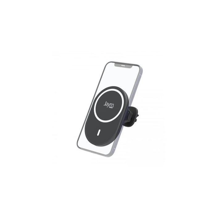Support Voiture Magnética Magsafe Con Fijación Grille Et Charge Induction Magsafe 15w + Cable Usb-C - Jaym®**