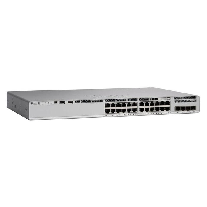 Switch Cisco Catalyst 9200l Network Essentials Conmutador L3 Gestionado 8 X 100/1000/2.5g/5g/10gbase-T + 16 X 10/100/1000 (Poe+) X 10 Gigabit Sfp+ (Enlace De Subida) Montaje En Rack Poe+ (740 W)