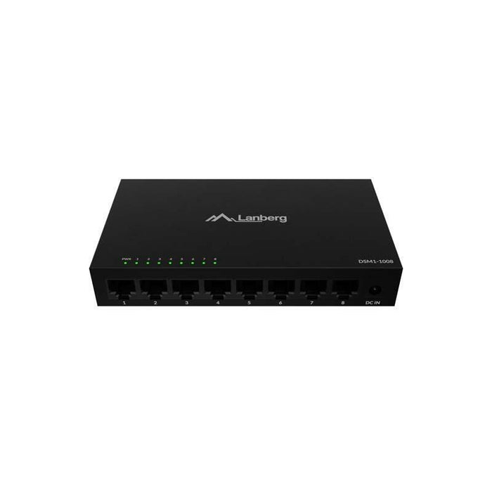 Switch Dsm1-1008 8x 1gb/S Niezarzadzalny Gigabit Ethernet Desktop 12v ( Obudowa Metalowa)