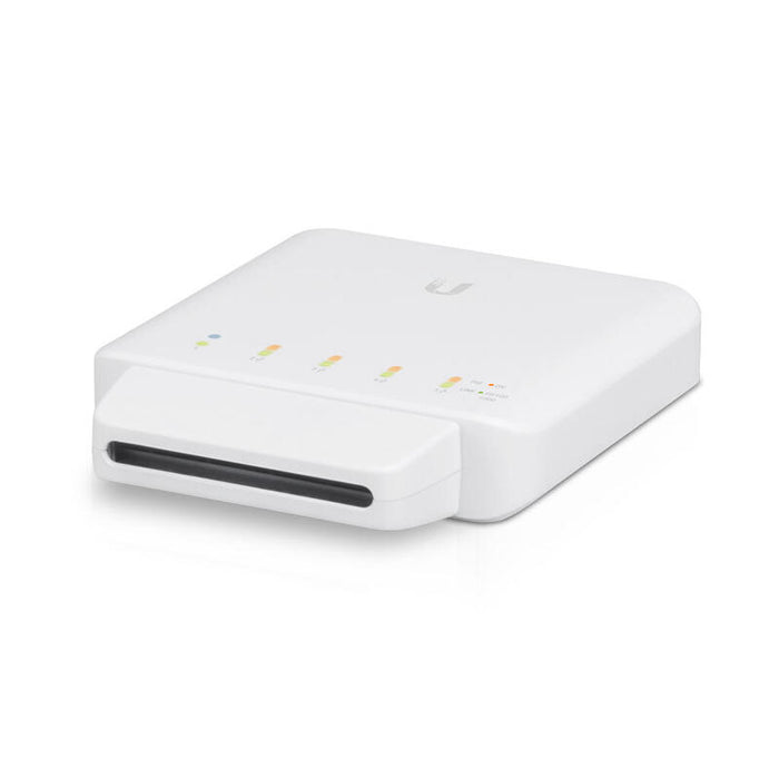Switch Ubiquiti Usw-Flex 5 Puertos Rj45 10 100 1000 Poe