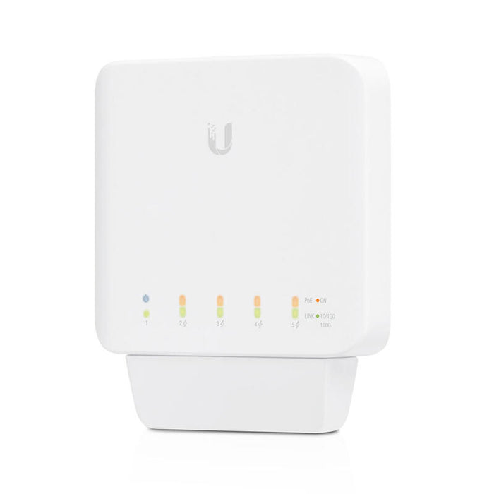 Switch Ubiquiti Usw-Flex 5 Puertos Rj45 10 100 1000 Poe
