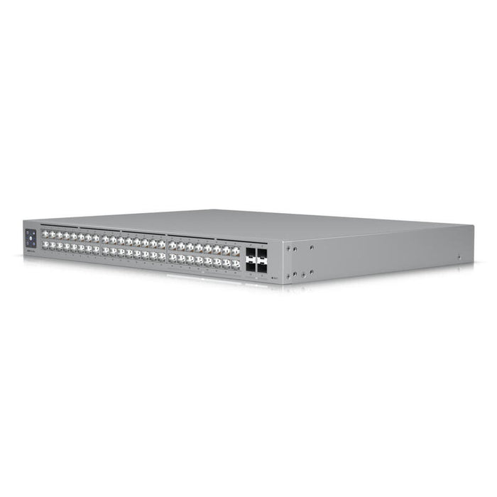 Switch  Ubiquiti Usw-Pro-Max-48 Etherlighting Multigigabi Capa 3 Con 16x 2.5gbe, 32x 1gbe Y 4x Sfp+ 10gb. Los Puertos Etherlighting Se Iluminan Para Indicar La Ubicaci&Oacute N Del Puerto, Velocidad, Vlan, Et