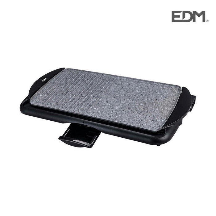 Tabla De Asar Efecto Piedra 2000w 61,5x31x8cm Edm