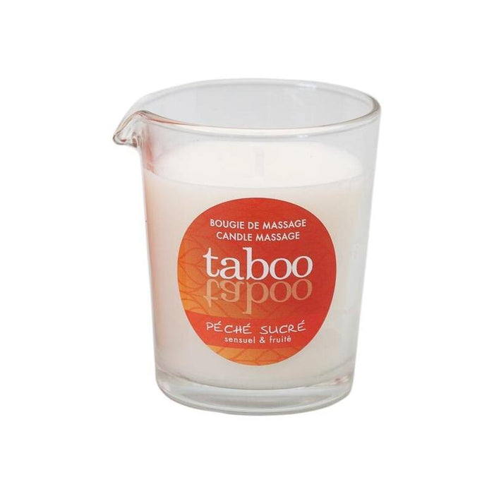 Taboo Vela De Masaje Para Ella Peche Sucre Aroma Nectarina
