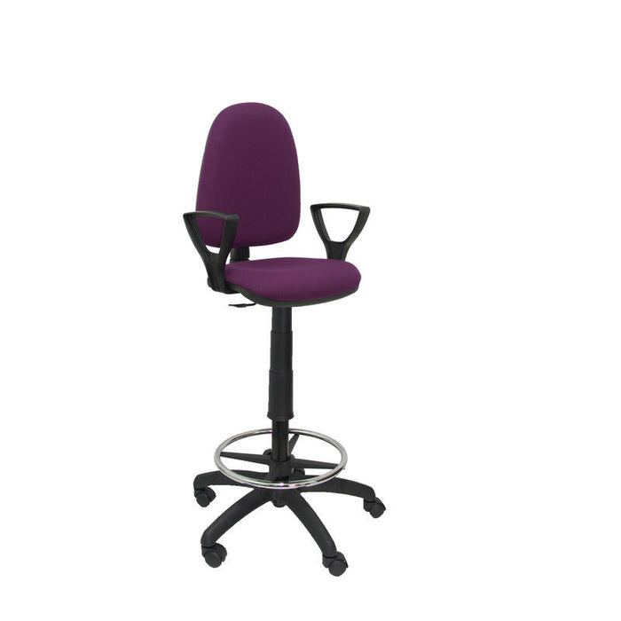 Taburete Ayna Bali Morado Brazos Fijos