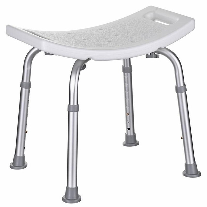 Taburete De Ducha Rectangular Regulable En Altura