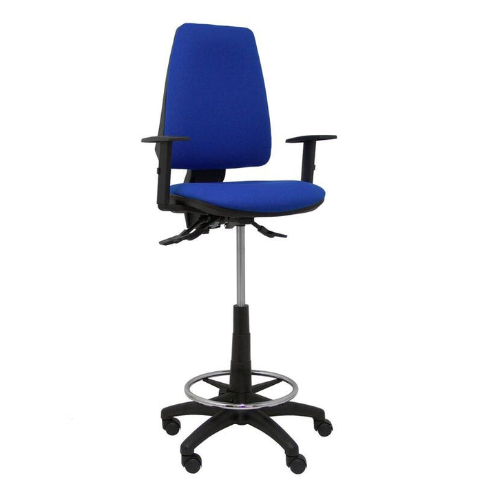 Taburete Elche S Bali Azul Brazos Regulables