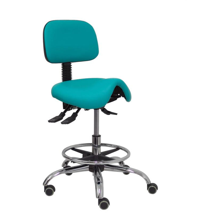 Taburete Zarza Similpiel Verde