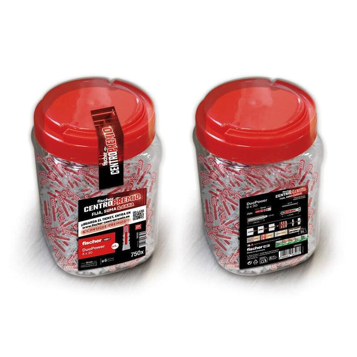 Taco Duopower Ø6 X 30 Mm, Bote 750 Uds