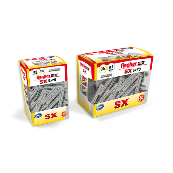 Taco Sx Plus Ø8 X 40 Mm, Caja 60 Uds