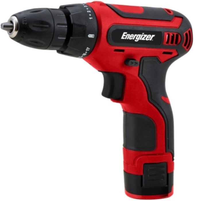 Taladro-Atornillador Sin Cable Energizer 3dr08 1 Batería 12v Con Cargador