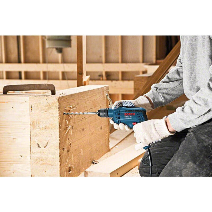 Taladro Bosch Professional  Gbm 10 Re Professional Azul/Negro, 600 Vatios 601473600