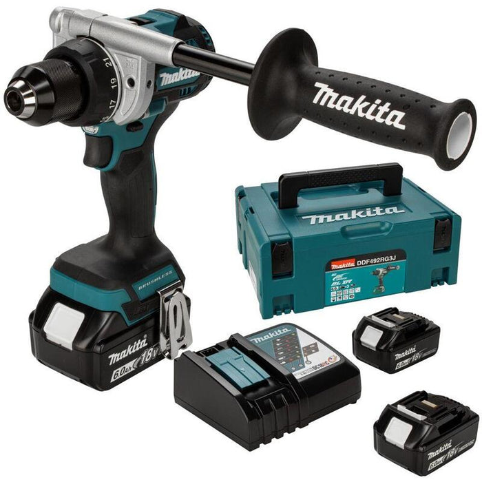 Taladro Makita Ddf492rg3j  A Batería