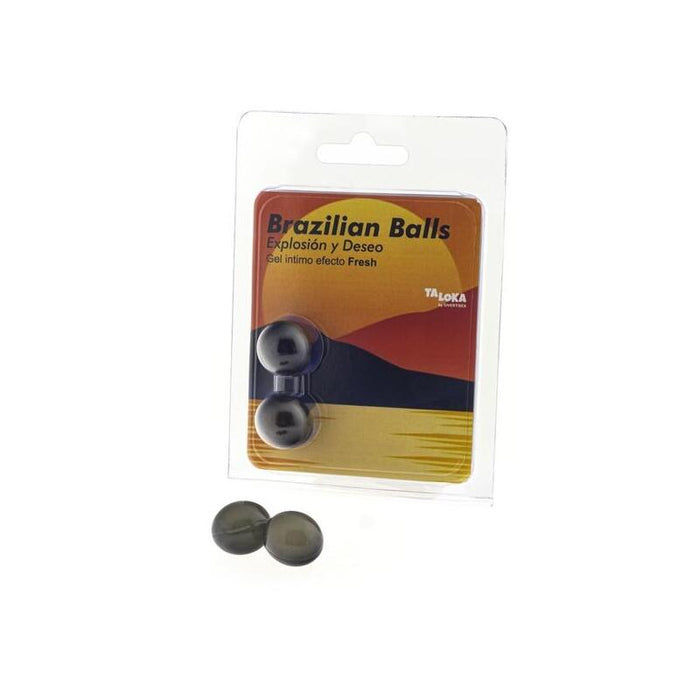 Taloka - Brazilian Balls Gel Excitante Efecto Frescor 2 Bolas