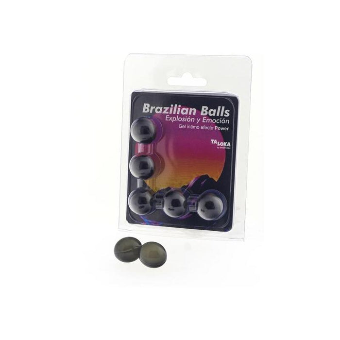 Taloka - Brazilian Balls Gel Excitante Efecto Power 5 Bolas