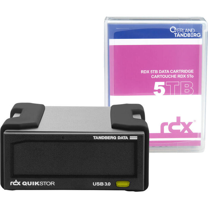 Tandberg Rdx Quikmor External Drive Kit  5  Tb Usb+